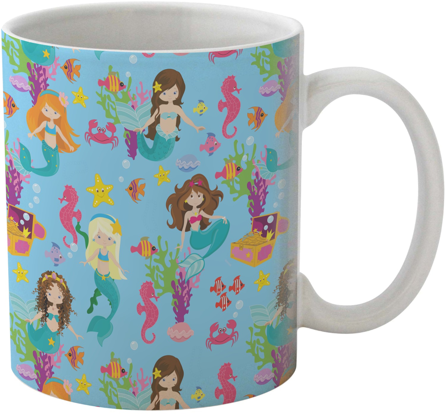 Mermaids Coffee Mug (Personalized) YouCustomizeIt
