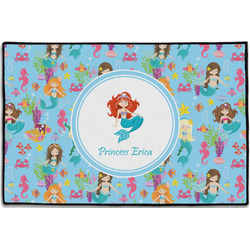 Mermaids Door Mat - 36"x24" (Personalized)