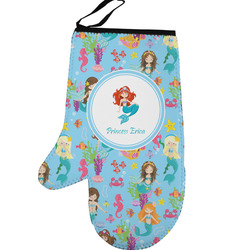 Mermaids Left Oven Mitt (Personalized)