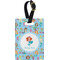 Mermaids Plastic Luggage Tag - Rectangular w/ Name or Text