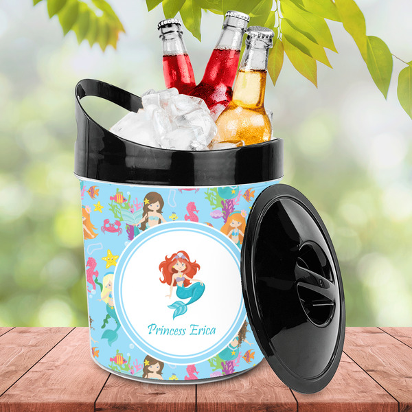 Mermaids Plastic Ice Bucket - LIFESTYLE