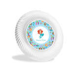 Mermaids Plastic Party Appetizer & Dessert Plates - 6" (Personalized)