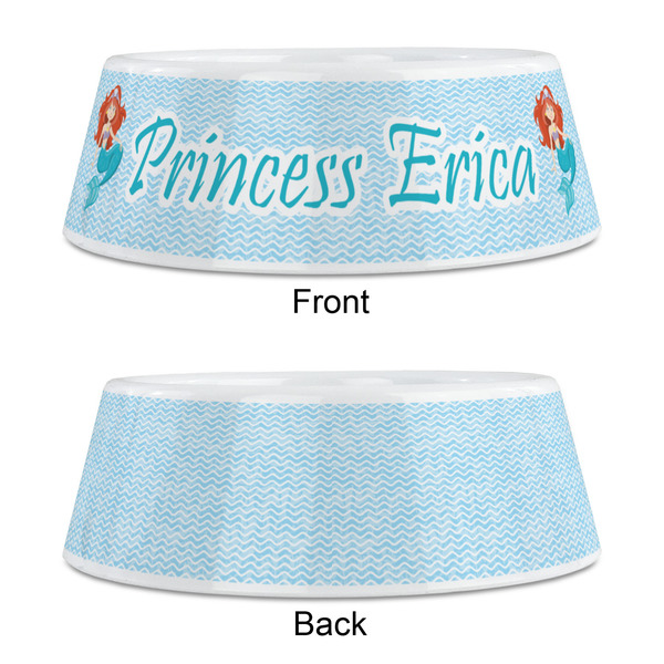 Mermaids Plastic Pet Bowls - Medium - APPROVAL