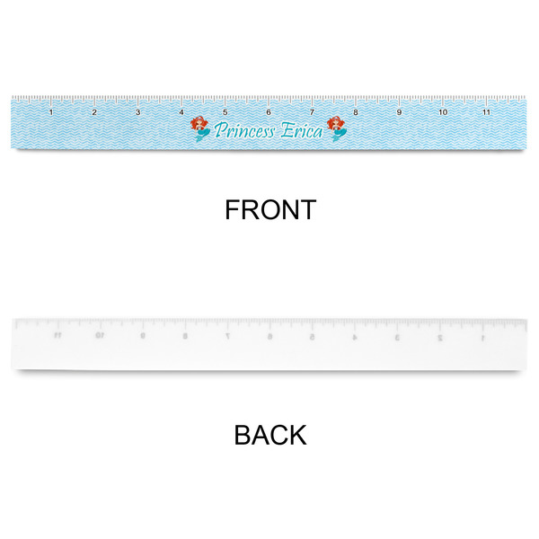 Mermaids Plastic Ruler - 12" - APPROVAL