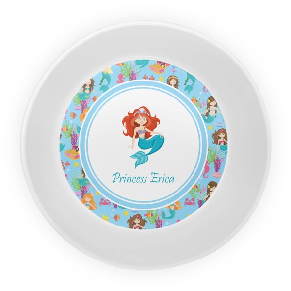 Mermaids Melamine Bowl - Center