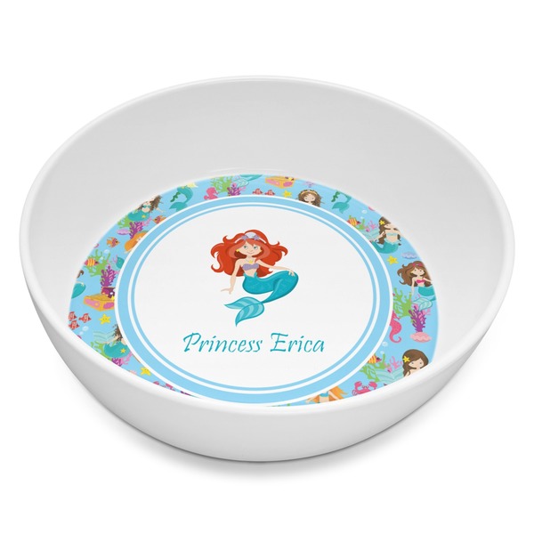 Custom Mermaids Melamine Bowl - 8 oz (Personalized)