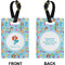 Mermaids Rectangle Luggage Tag (Front + Back)