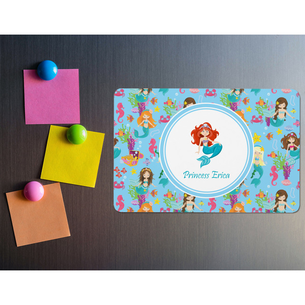 Mermaids Rectangular Fridge Magnet - LIFESTYLE