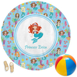 Mermaids Round Beach Towel (Personalized)