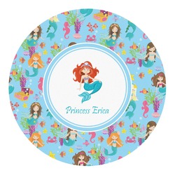 Mermaids Round Decal (Personalized)