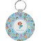 Mermaids Round Plastic Keychain (Personalized)