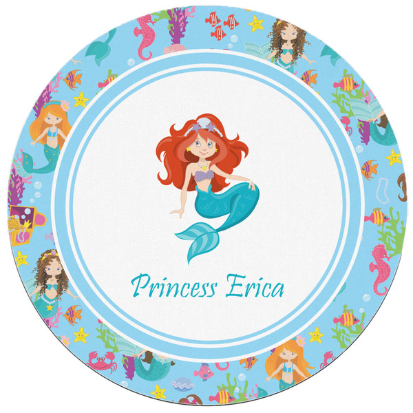 Mermaids Round Mousepad - APPROVAL