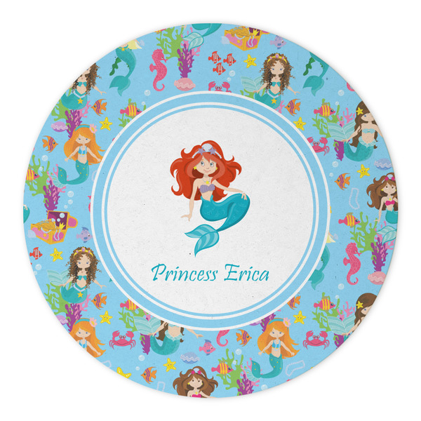 Mermaids Round Paper Coaster - Approval