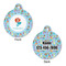 Mermaids Round Pet ID Tag - Large - Approval