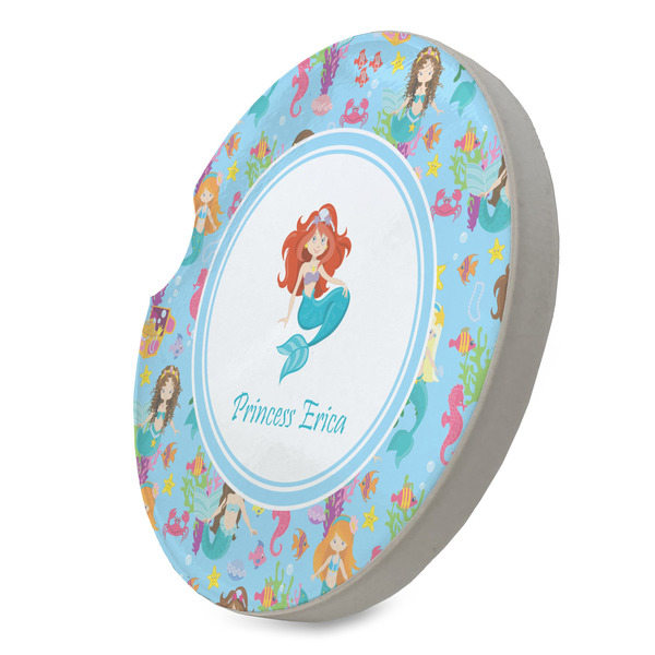 Mermaids Sandstone Car Coaster - STANDING ANGLE
