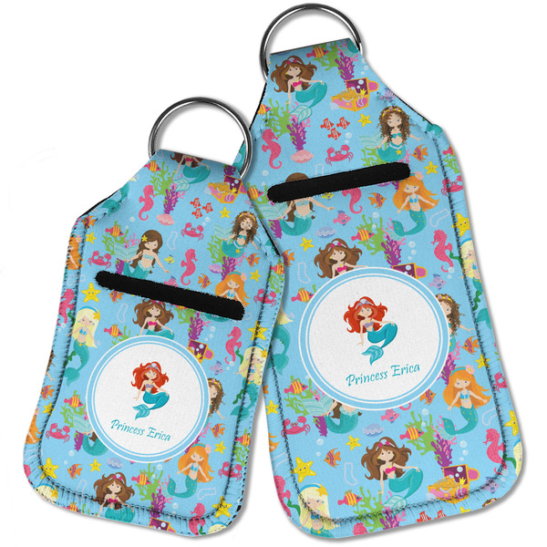 Mermaids Sanitizer Holder Keychain - Parent Main