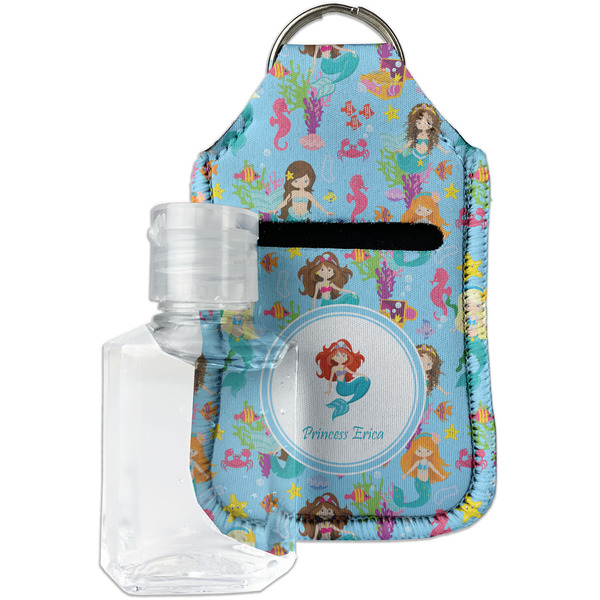 Custom Mermaids Hand Sanitizer & Keychain Holder - Small (Personalized)