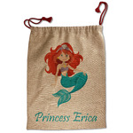 Mermaids Santa Sack - Front (Personalized)