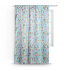 Mermaids Sheer Curtain - 50"x84" (Personalized)