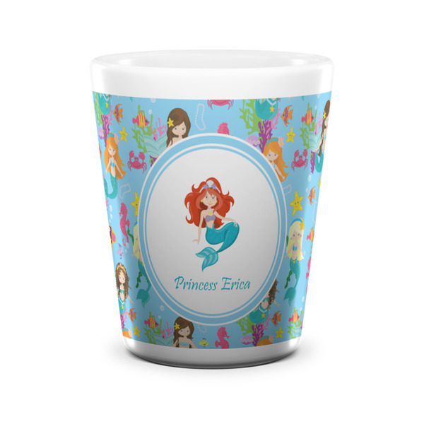 Mermaids Shot Glass - White - FRONT