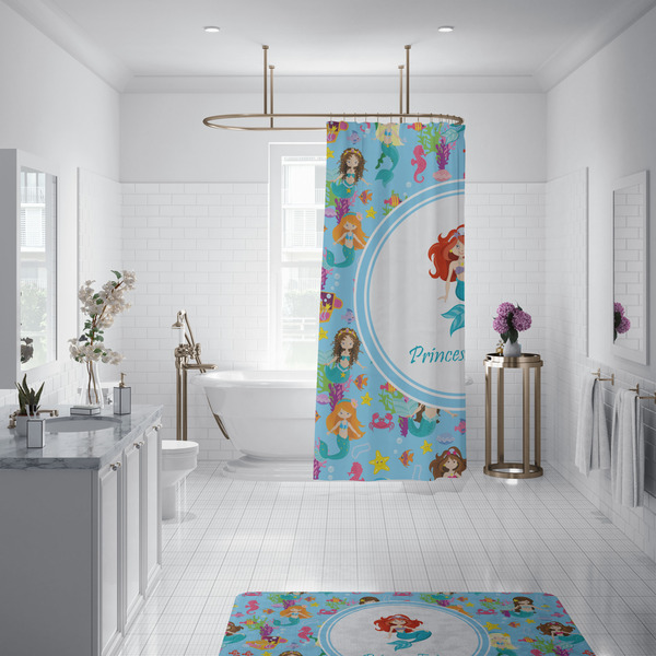 Mermaids Shower Curtain - Custom Size
