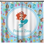Mermaids Shower Curtain (Personalized)