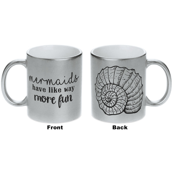 Mermaids Silver Mug - Approval