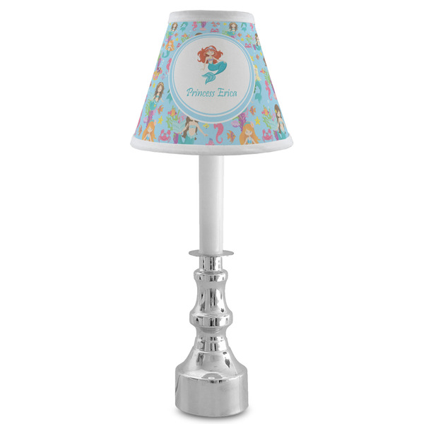 Mermaids Small Chandelier Lamp - LIFESTYLE (on candle stick)