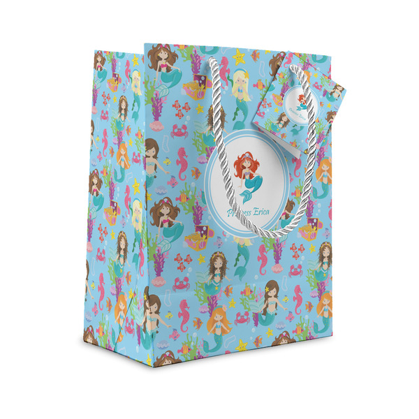 Custom Mermaids Small Gift Bag (Personalized)