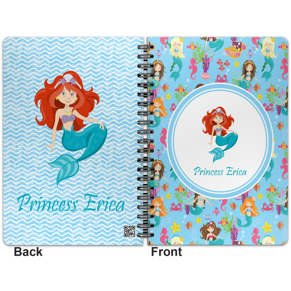 Mermaids Spiral Journal 7 x 10 - Apvl
