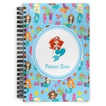 Mermaids Spiral Notebook - 7x10 w/ Name or Text