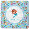 Mermaids Square Rubber Backed Coaster (Personalized)