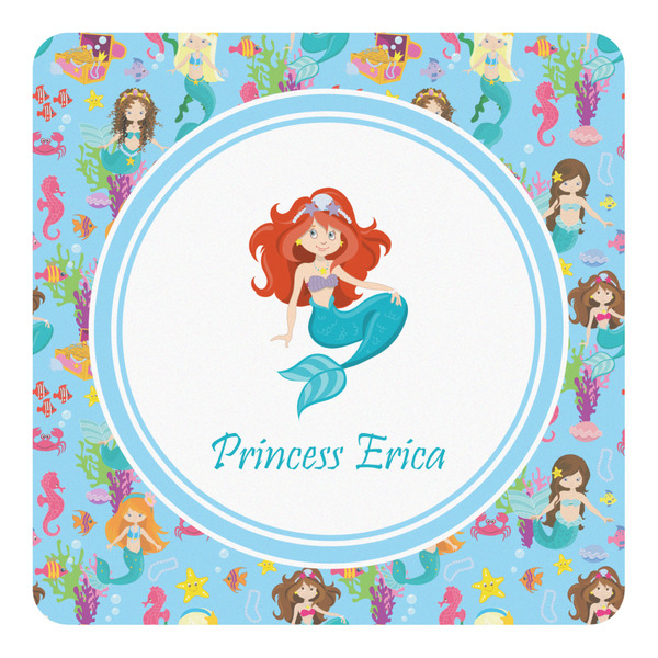 Custom Mermaids Square Decal - Small (Personalized)