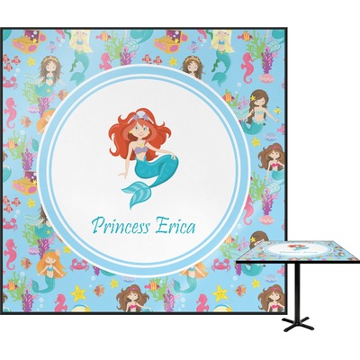 Mermaids Square Table Top (Personalized)