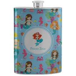 Mermaids Stainless Steel Flask (Personalized)