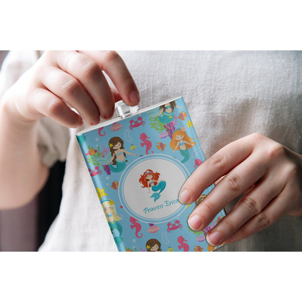 Mermaids Stainless Steel Flask - LIFESTYLE 1