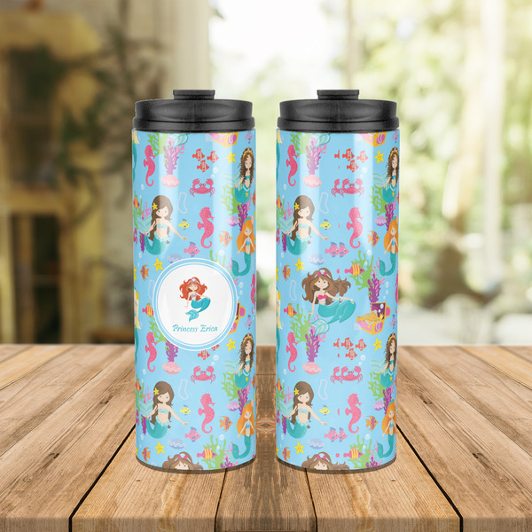 Mermaids Stainless Steel Tumbler - Lifestyle