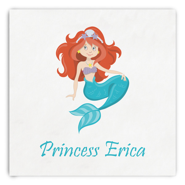 Custom Mermaids Paper Dinner Napkins (Personalized)