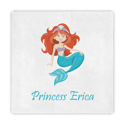 Mermaids Decorative Paper Napkins (Personalized)