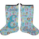 Mermaids Holiday Stocking - Double-Sided - Neoprene (Personalized)