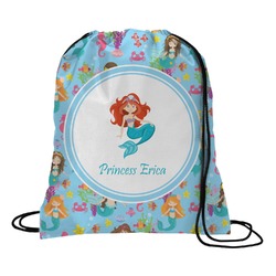Mermaids Drawstring Backpack - Small (Personalized)