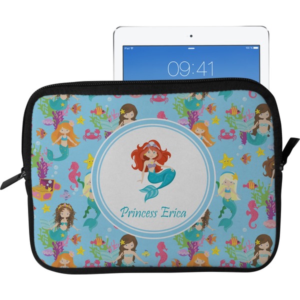 Custom Mermaids Tablet Case / Sleeve - Large (Personalized)