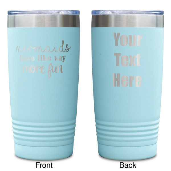 Mermaids Teal Polar Camel Tumbler - 20oz -Double Sided - Approval
