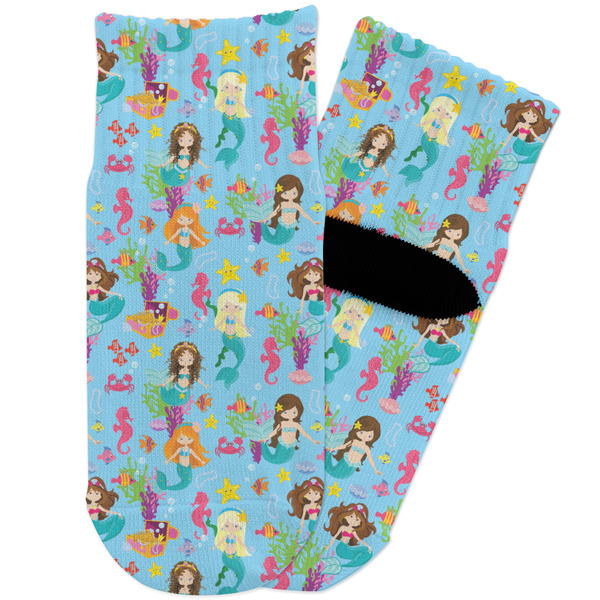 Custom Mermaids Toddler Ankle Socks
