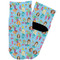 Mermaids Toddler Ankle Socks - Single Pair - Front and Back