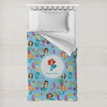 Mermaids Toddler Duvet Cover w/ Name or Text