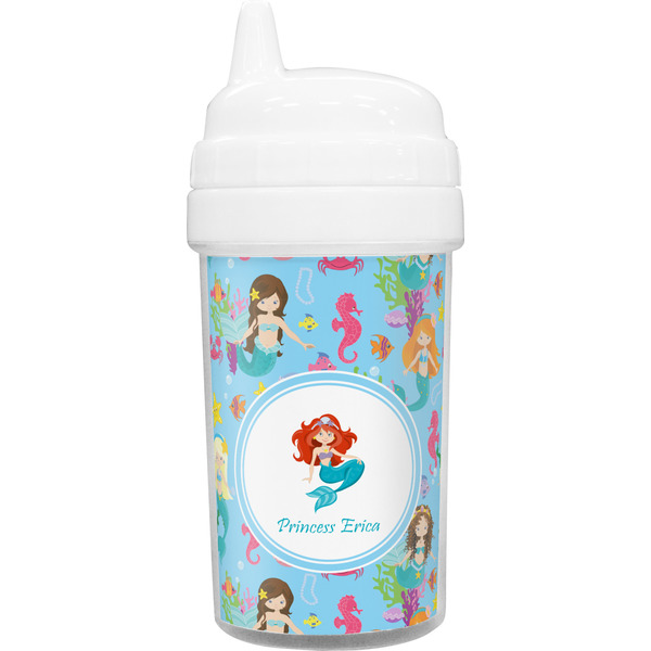 Custom Mermaids Toddler Sippy Cup (Personalized)