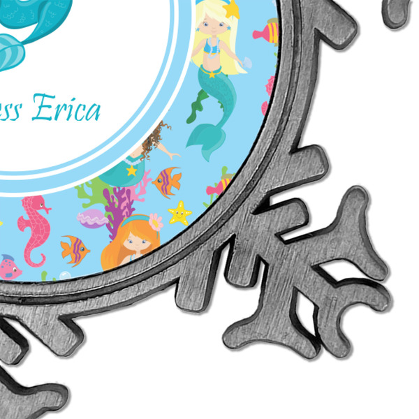 Mermaids Vintage Snowflake - Detail