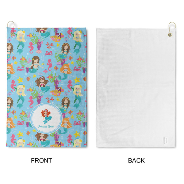 Mermaids Waffle Weave Golf Towel - Approval