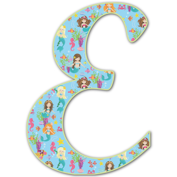 Custom Mermaids Letter Decal - Large (Personalized)